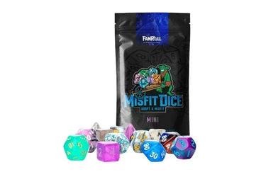 Techzone Geelong MDG Mini Polyhedral Dice Blind Bag 10mm (2 Set Pack)